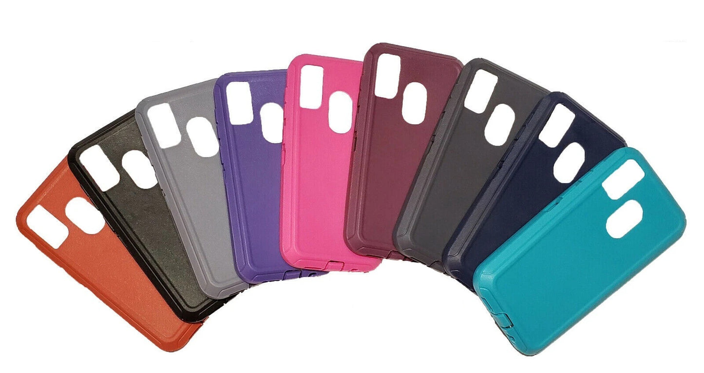 Outer Rubber Replacement Compatible with OtterBox Defender Case for Samsung Galaxy A20 / A30